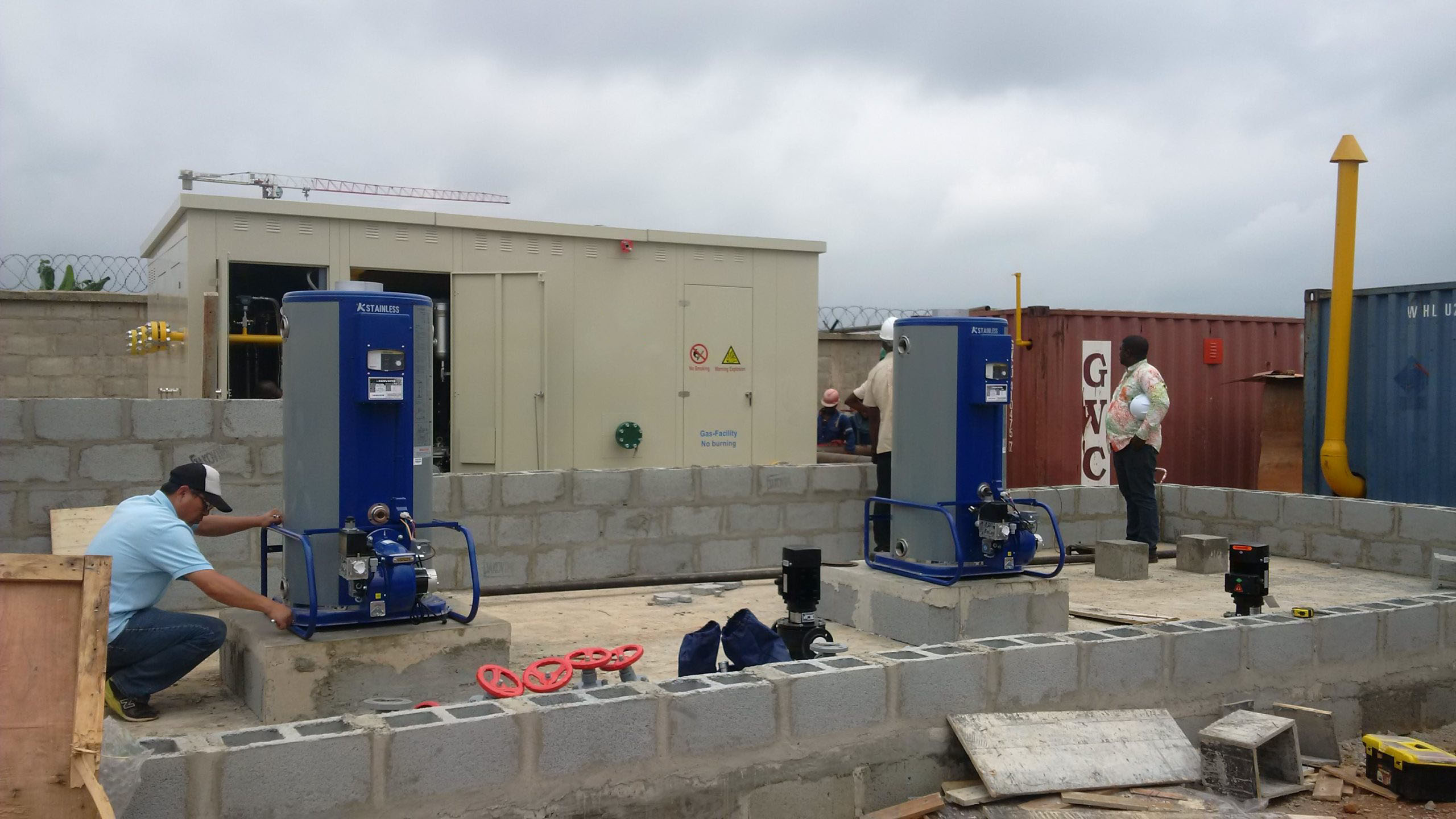 Gas Pressure Regulating and Metering Station (PRMS)